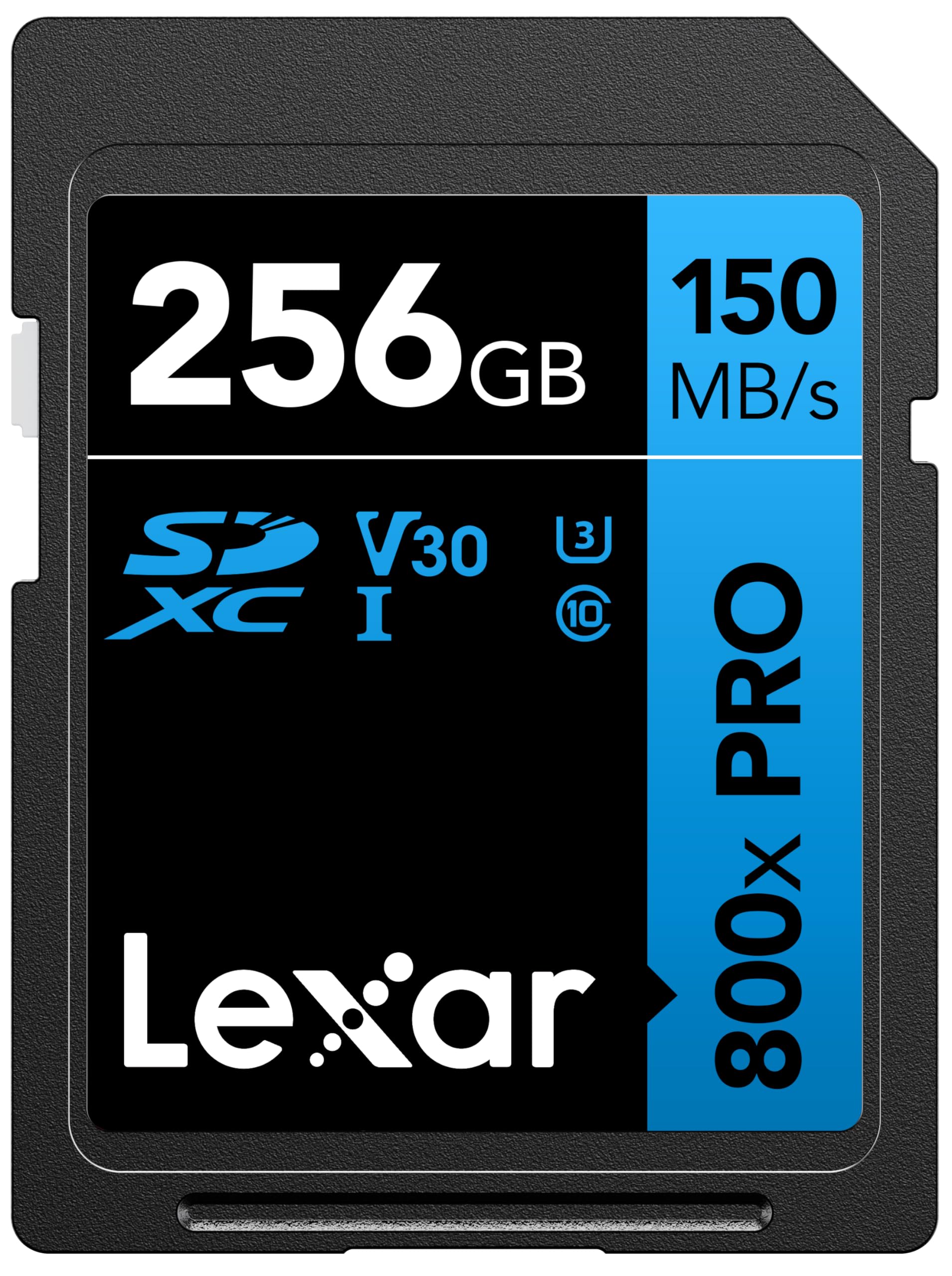 Amazon.com: Lexar 256GB High-Performance 800x PRO SD Card, UHS-I